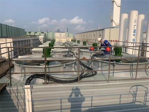 中央空調冷卻塔隔聲降噪處理案例,中央空調冷卻塔噪音擾民怎么處